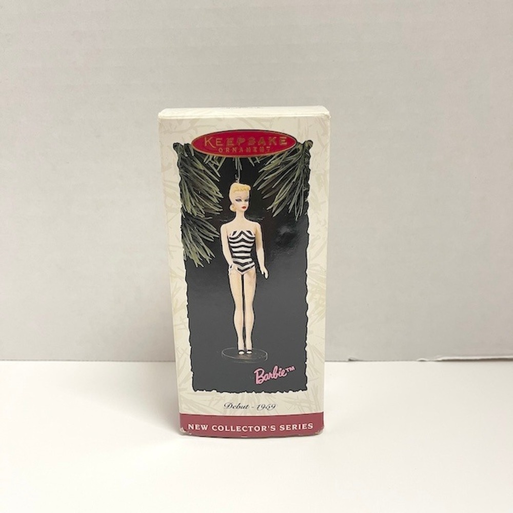 1994 Debut 1959 Barbie Hallmark Keepsake Ornament First in Series